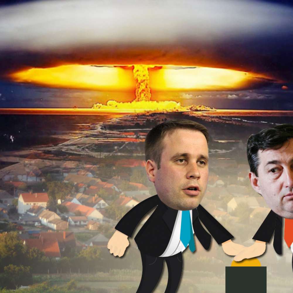 Hamarosan atombomba robbanhat Magyarországon!
